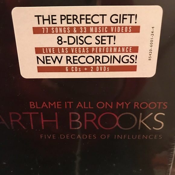 Garth Brooks NEW SEALED 8 Disc Set! 6 CDs + 2 DVDs - Picture 6 of 13